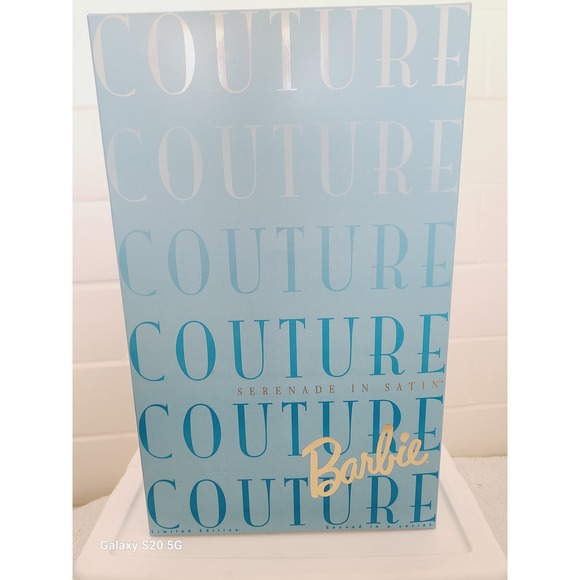 Barbie Couture Serenade in Satin Limited Edition Doll Robert Best Design NRFB - Picture 8 of 8